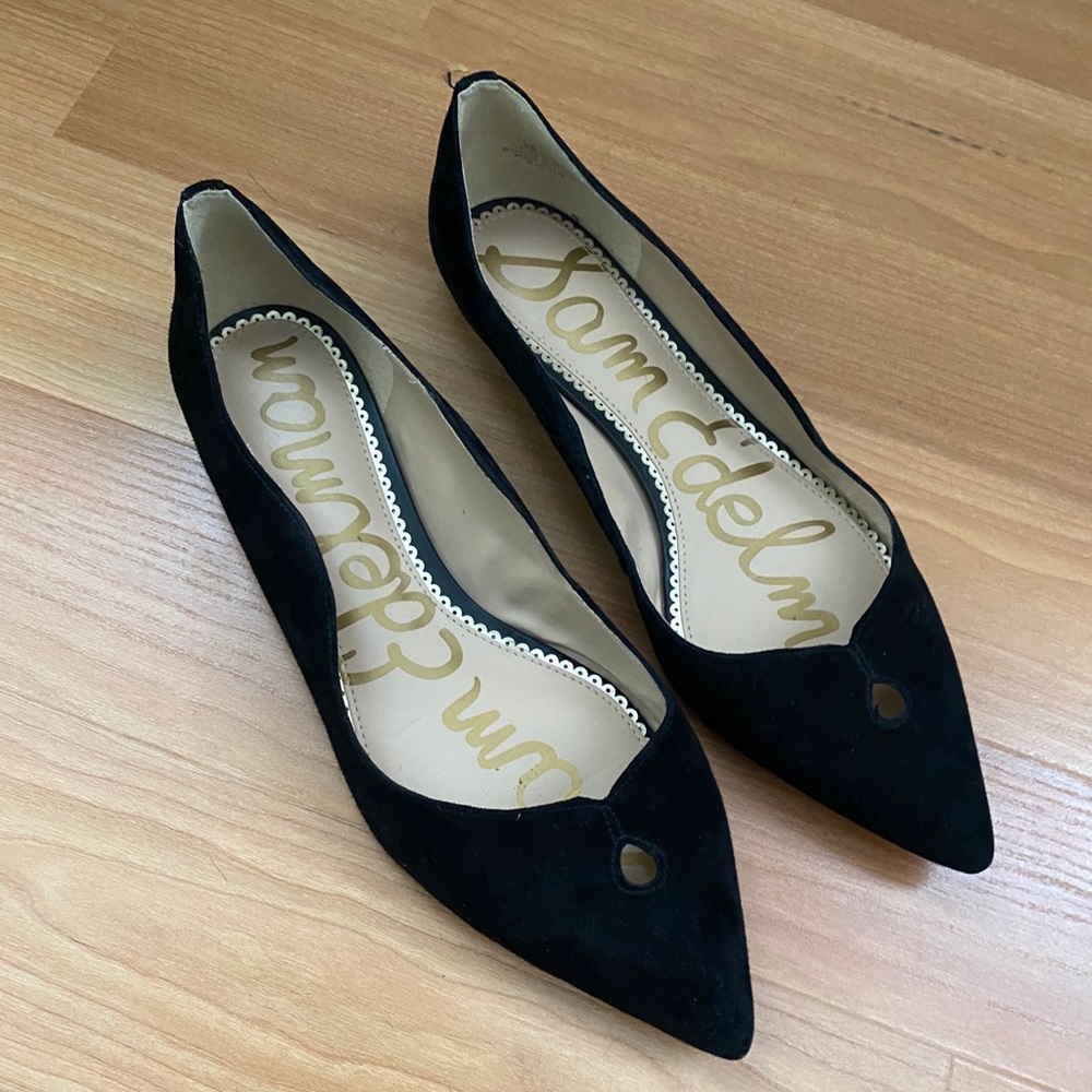 Sam Edelman black flats